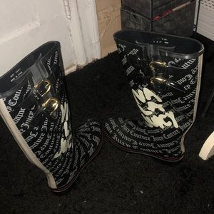 Juicy couture rain boots